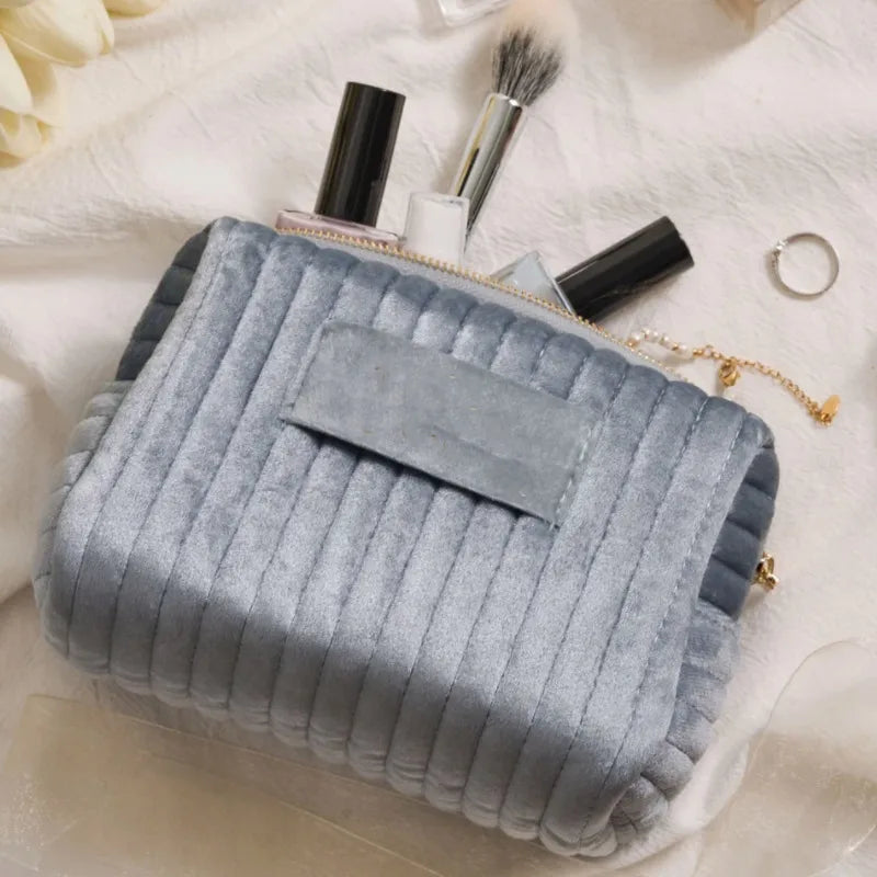 VELVET MAKEUP BAGS PERSONALIZADA