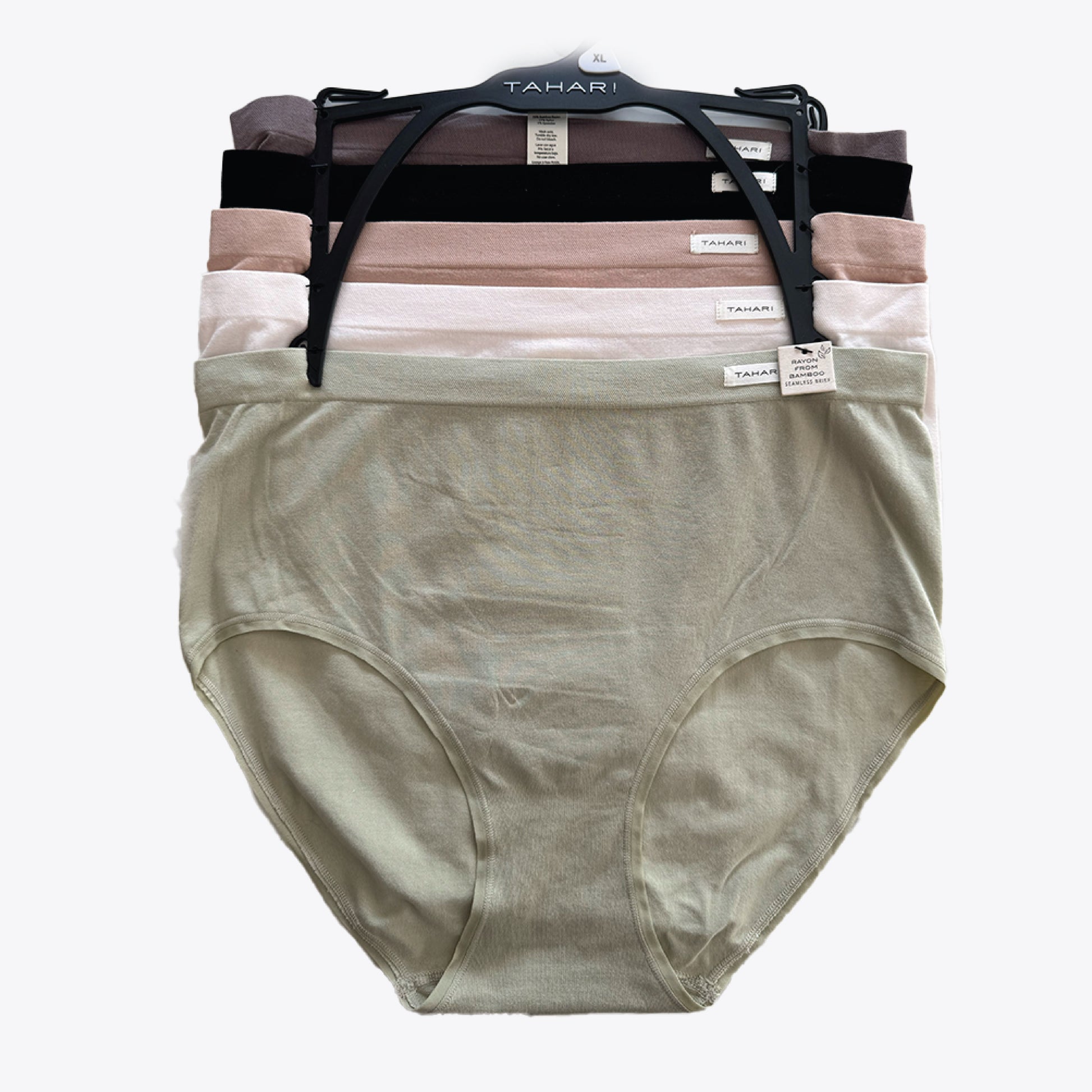 TAHARI - SET DE 5 PANTIES (TALLA XL)