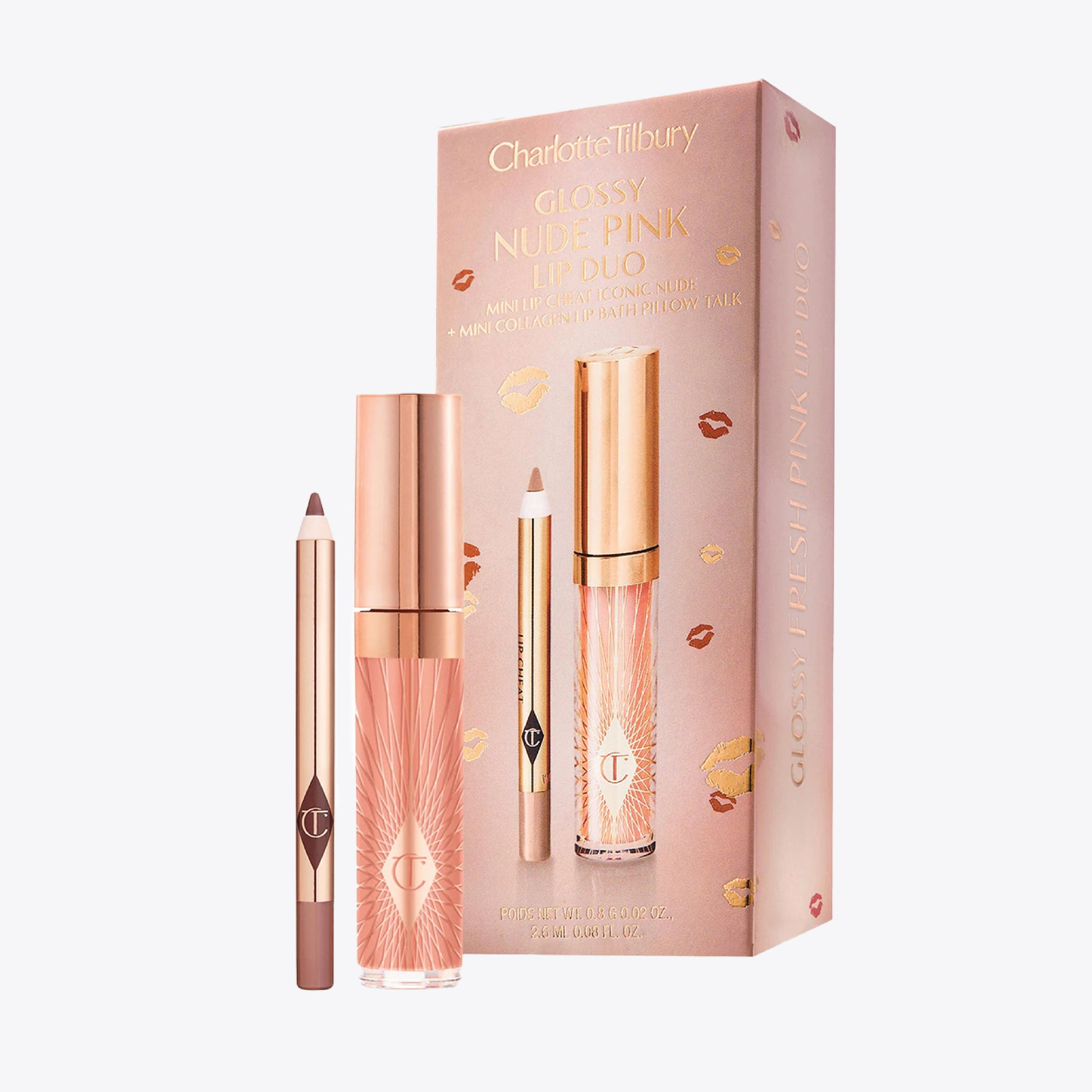 CHARLOTTE TILBURY - GLOSSY NUDE DUO
