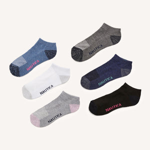 NAUTICA - SET DE 6 PARES DE CALCETINES (MUJER)