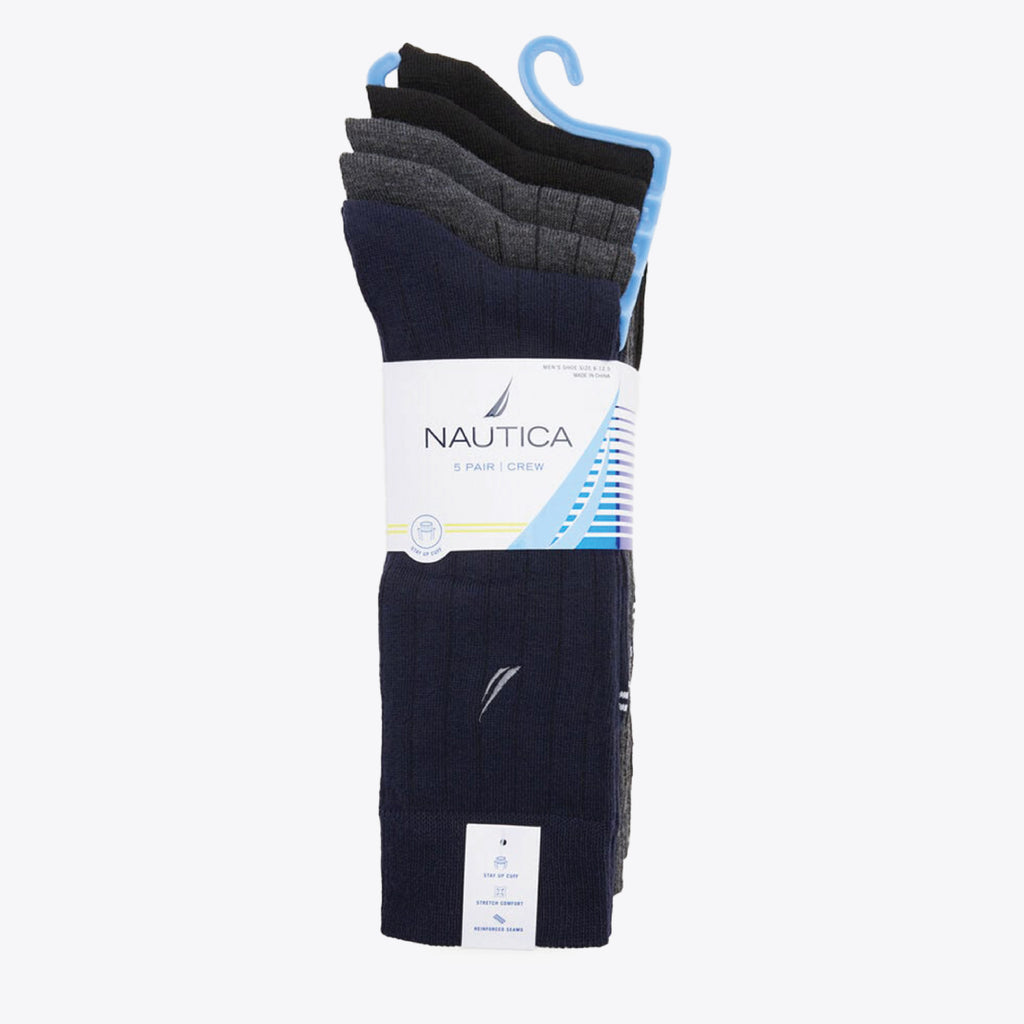 NAUTICA - SET DE 5 PARES DE CALCETINES (HOMBRE)