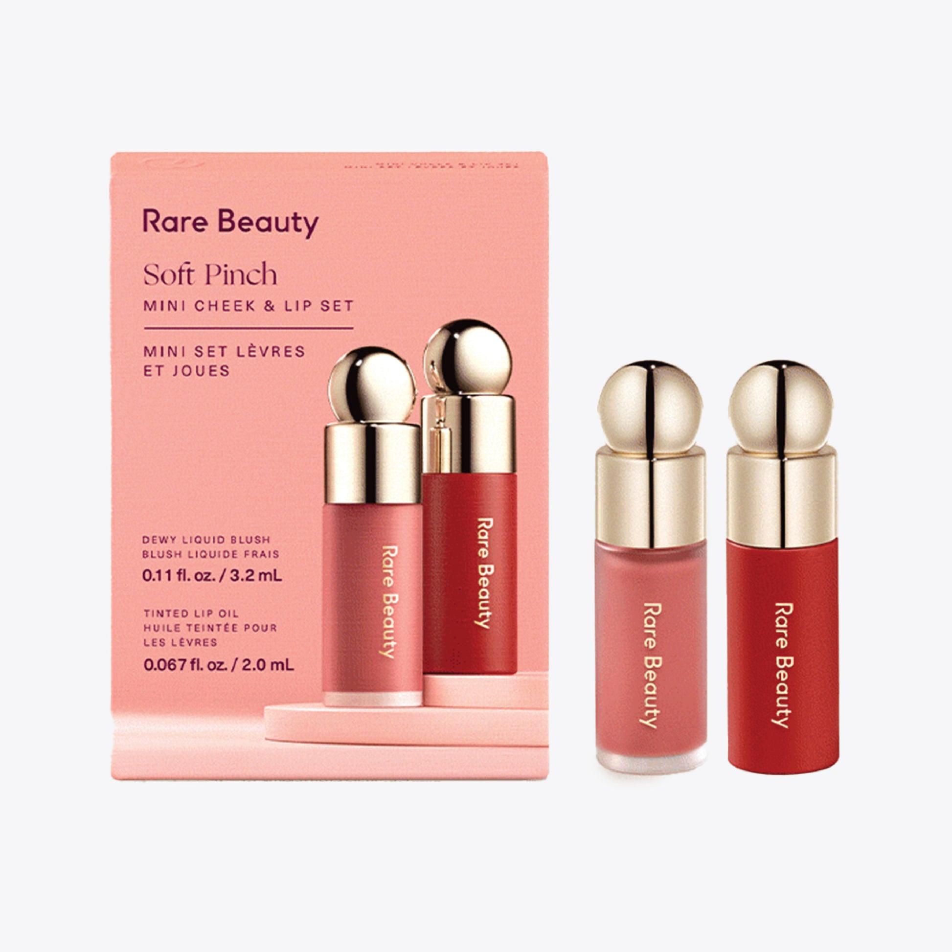 RARE BEAUTY - SOFT PINCH MINI CHEEK AND LIP SET