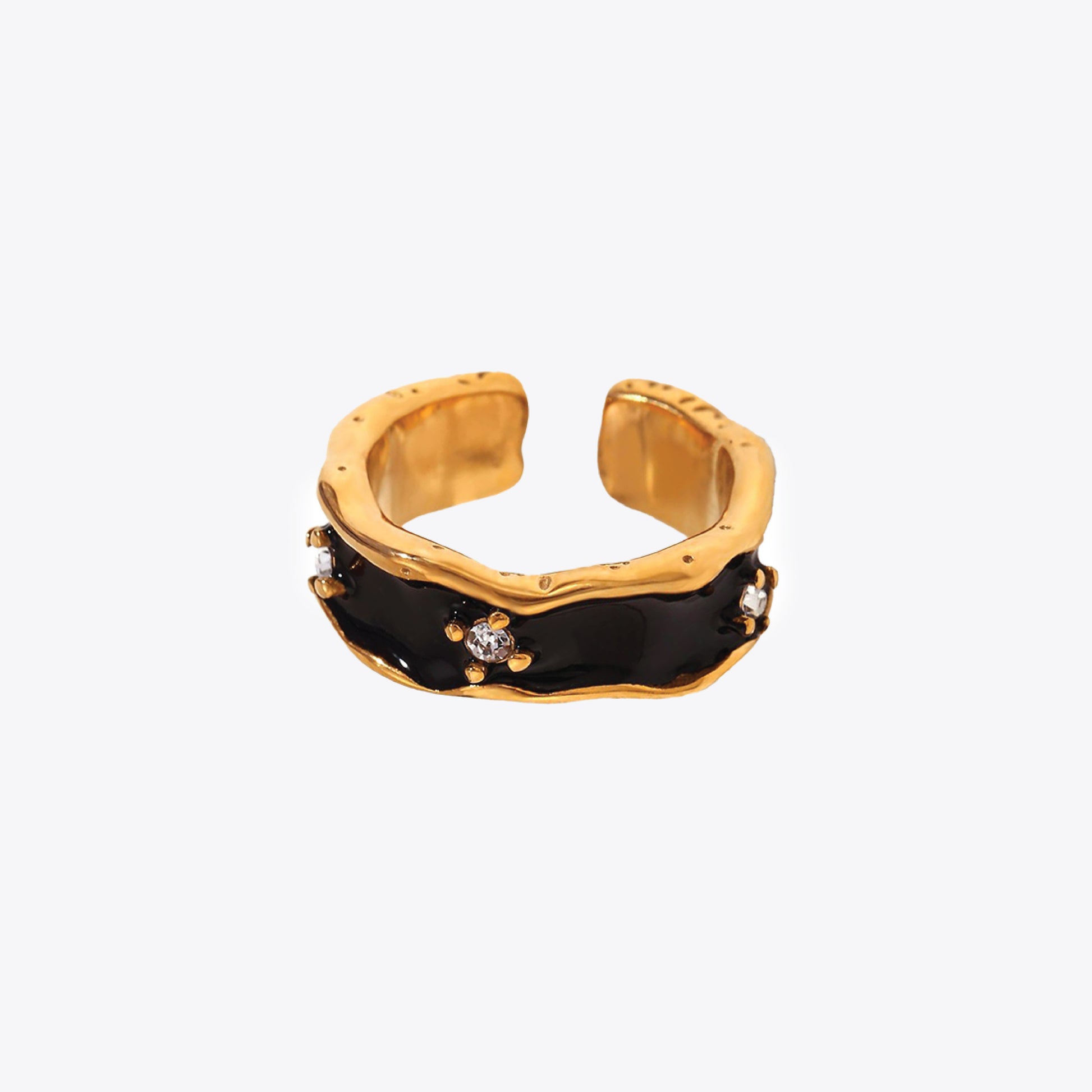 TINI BLACK RING