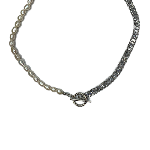 PEARL TENNIS NECKLACE